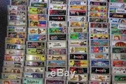 WHOLESALE HUGE LOT 310 Nintendo Super Famicom Games SFC SNES Japan Import