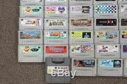 WHOLESALE LOT of 70 Nintendo Super Famicom Games SFC SNES Japan Import LOT#7