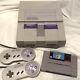 Working Complete Super Nintendo System Video Game Console Snes +mario World Game