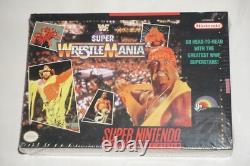 WWF Super WrestleMania (Super Nintendo SNES) NEW in Box Factory Sealed