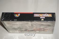 WWF Super WrestleMania (Super Nintendo SNES) NEW in Box Factory Sealed