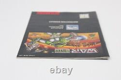 War 2410 Super Nintendo Snes Game (Advanced Productions Inc, 1995) Cart & Manual