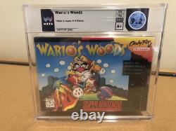 Wario's Woods Super Nintendo SNES 9.2 A+ SEALED Graded WATA Not CGC VGA