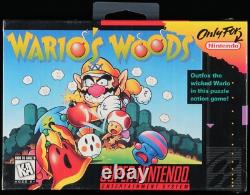Wario's Woods Super Nintendo SNES 9.2 A+ SEALED Graded WATA Not CGC VGA
