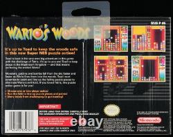 Wario's Woods Super Nintendo SNES 9.2 A+ SEALED Graded WATA Not CGC VGA