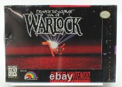 Warlock Super Nintendo SNES Sealed V Seam 1994