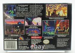 Warlock Super Nintendo SNES Sealed V Seam 1994