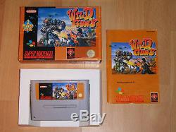 Wild Guns SNES EUR Super NES Nintendo PAL CIB OVP VGC TOP GAME RAR