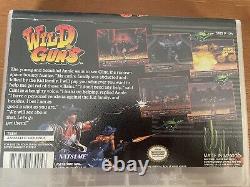 Wild Guns SUPER NINTENDO SNES Original Cartridge and PART of Original Box