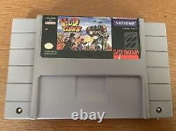 Wild Guns SUPER NINTENDO SNES Original Cartridge and PART of Original Box