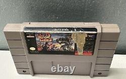 Wild Guns (Super Nintendo, 1995) Cartridge Only SNES Tested Authentic Label Wear
