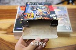 Wild Guns Super Nintendo, 1995 SNES CIB Complete box manual Natsume Rare