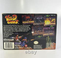 Wild Guns Super Nintendo Entertainment System SNES AUTHENTIC CARTRIDGE