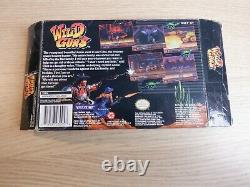 Wild Guns (Super Nintendo SNES) Authentic & Complete in Box CIB