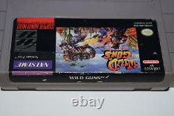 Wild Guns Super Nintendo SNES Video Game Cart