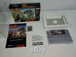 Wild Guns (Super Nintendo Snes) Complete in Box
