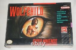 Wolfchild (Super Nintendo SNES) NEW in Box Factory Sealed