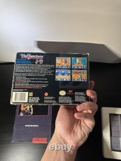 Wolfenstein 3D Super Nintendo SNES Complete In Box Manual and Game Cartridge CIB
