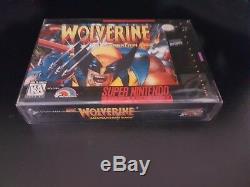 Wolverine Adamantium Rage SNES Super Nintendo Brand New Factory Sealed