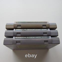 X3 Brazil Gradiente Playtronic Super Nintendo SNES Soccer Games Super Copa ISSS