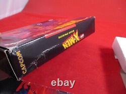 X-Men Mutant Apocalypse Super Nintendo SNES COMPLETE withBox manual game WORKS! #H