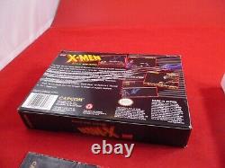 X-Men Mutant Apocalypse Super Nintendo SNES COMPLETE withBox manual game WORKS! #H