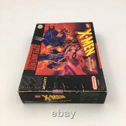 X-Men Mutant Apocalypse Super Nintendo SNES Complete in Box CIB