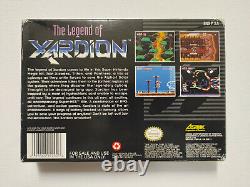 Xardion (Super Nintendo, SNES) CIB