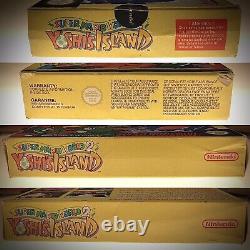 YOSHIS ISLAND SUPER NINTENDO snes FAH CIB