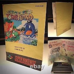 YOSHIS ISLAND SUPER NINTENDO snes FAH CIB