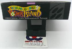 Yoshi's Island Super Mario World 2 (Super Nintendo, 1995) SNES