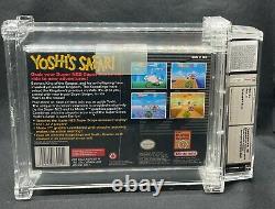 Yoshi's Safari SNES Super Nintendo Factory Sealed! WATA Graded 9.6/A+