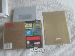 Zelda A Link To The Past / Boxed With Instructions / Super Nintendo SNES PAL