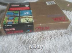 Zelda A Link To The Past / Boxed With Instructions / Super Nintendo SNES PAL