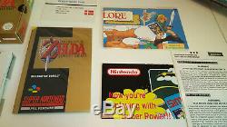 Zelda Gold Pack Big Box Holy Grail Super Nintendo Snes original
