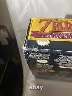 Zelda SNES Control Set Super Nintendo Console Bundle CIB Complete With Inserts