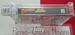 Zombies Ate My Neighbors Super Nintendo AUTHENTIC SNES WATA Graded RARE VARIANT