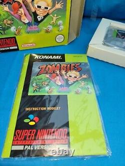 Zombies Super Nintendo Boxed snes