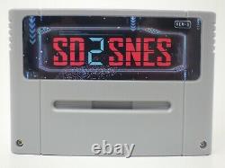1800 En 1 Sd2snes Rev X Super Nintendo Snes Flash Cartouche 16 Go Sd Card Ed64