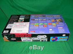 1992 Console Super Nintendo Snes Rare Box Box Super Mario World Vintage Cib
