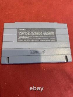 1995 Boogerman Une Aventure Pick and Flick SNES Super Nintendo Authentique RARE