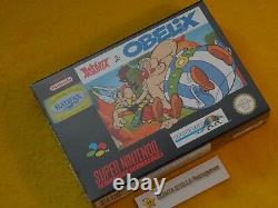 1 Asterix E Obelix Super Nintendo Pal Version Nuovo Nouveau Nuevo Neuf Neu Snes &