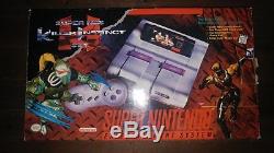 1chip Super Nintendo Killer Instinct Set Console En Box Snes Near Complete 1996