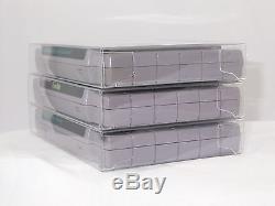 200 Etuis Super Nintendo Pour Carters De Cartouches Cartouches Snes Personnalisés