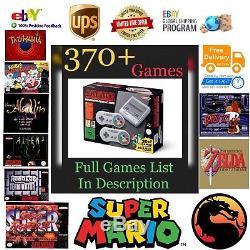 370+ Jeux Snes Classic Mini Super Nintendo Système De Divertissement
