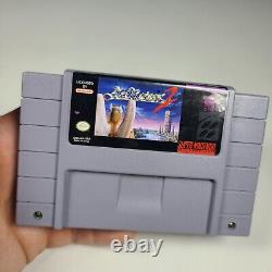 ActRaiser 2 Super Nintendo SNES Cartouche Manuel Boîte Enix RPG CIB Complet