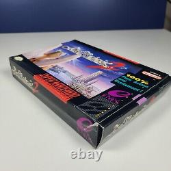 ActRaiser 2 Super Nintendo SNES Cartouche Manuel Boîte Enix RPG CIB Complet