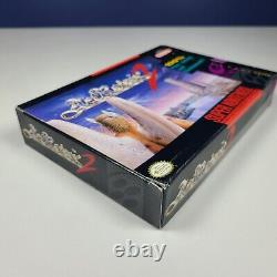 ActRaiser 2 Super Nintendo SNES Cartouche Manuel Boîte Enix RPG CIB Complet