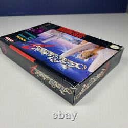 ActRaiser 2 Super Nintendo SNES Cartouche Manuel Boîte Enix RPG CIB Complet