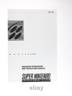 Actraiser Super Nintendo Snes Jeu Cib Complete 1991 Carte Affiche Inserts Rare